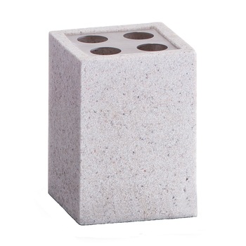 Suport periute de dinti Grained Stone, Zeller Suport periute de dinti Grained Stone, Zeller