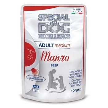 Hrana umeda pentru caini Special Dog Excellence Adult Medium plic vita 100 g Hrana umeda pentru caini Special Dog Excellence Adult Medium plic vita 100 g