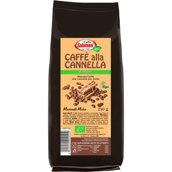Cafea BIO cu scortisoara Salomoni 250 g Cafea BIO cu scortisoara Salomoni 250 g