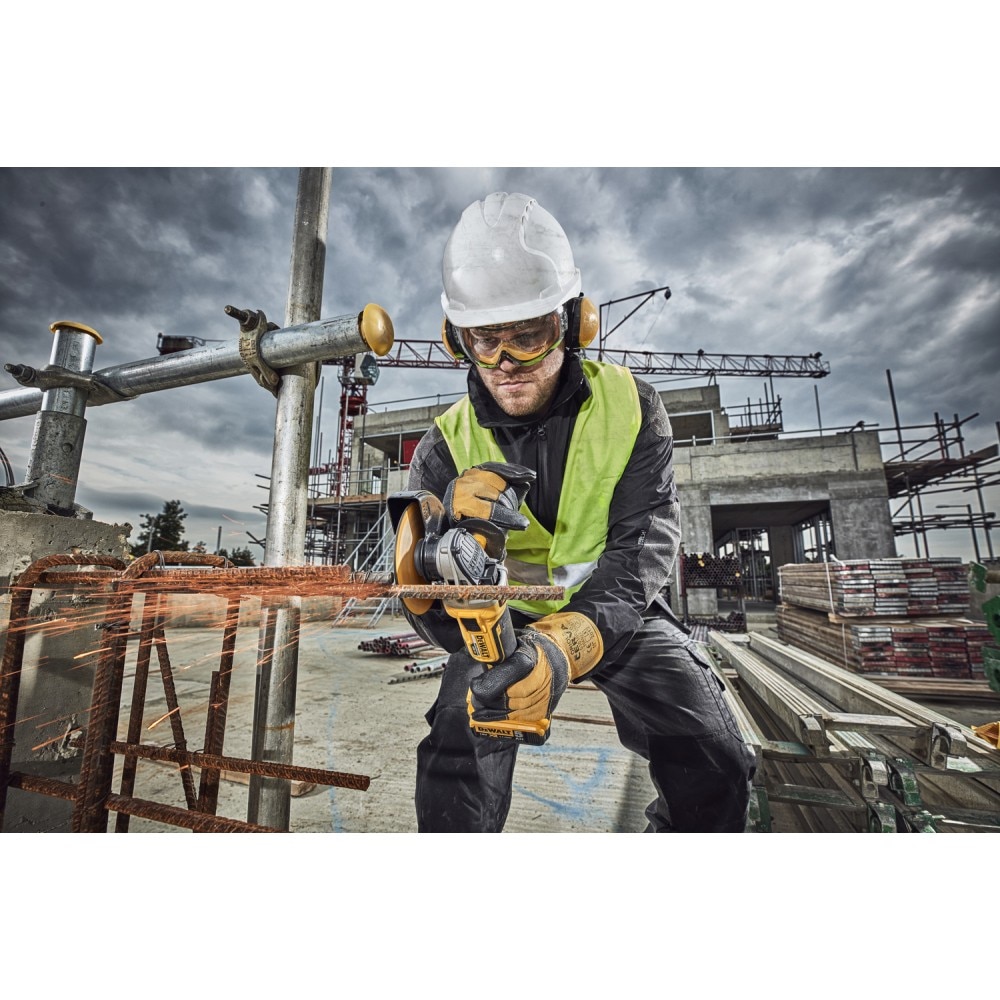 Ъглошлайф DeWalt DCG405NT, С безчетков мотор, 18 V, Диаметър на диска ...