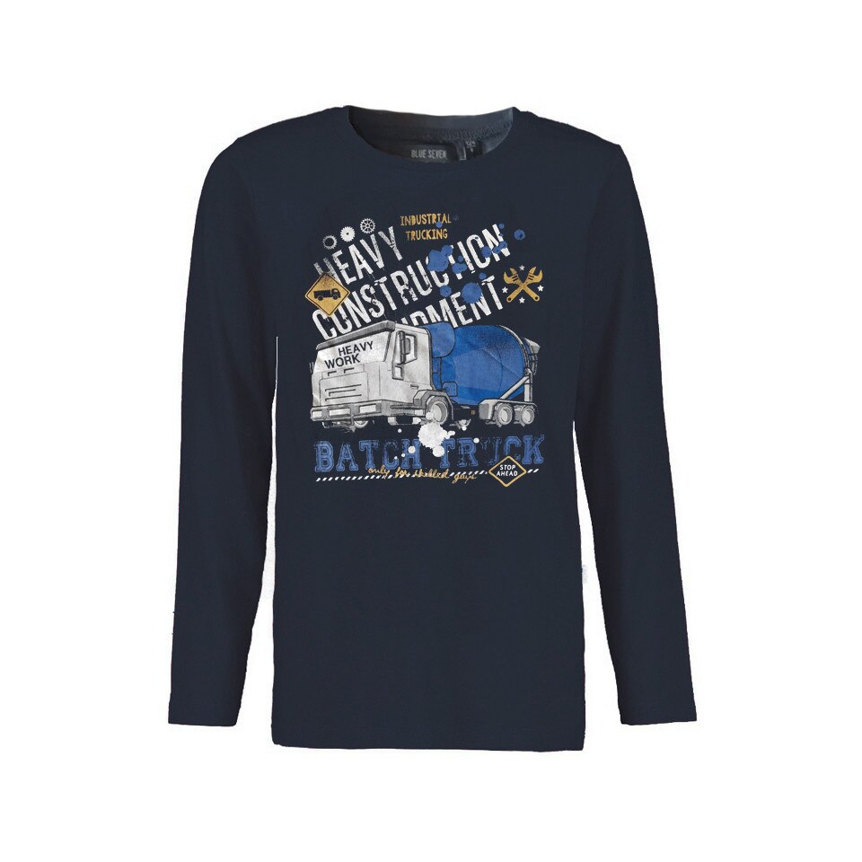 Bluza baieti Blue Seven, albastra, marimea 128 cm, 8 ani