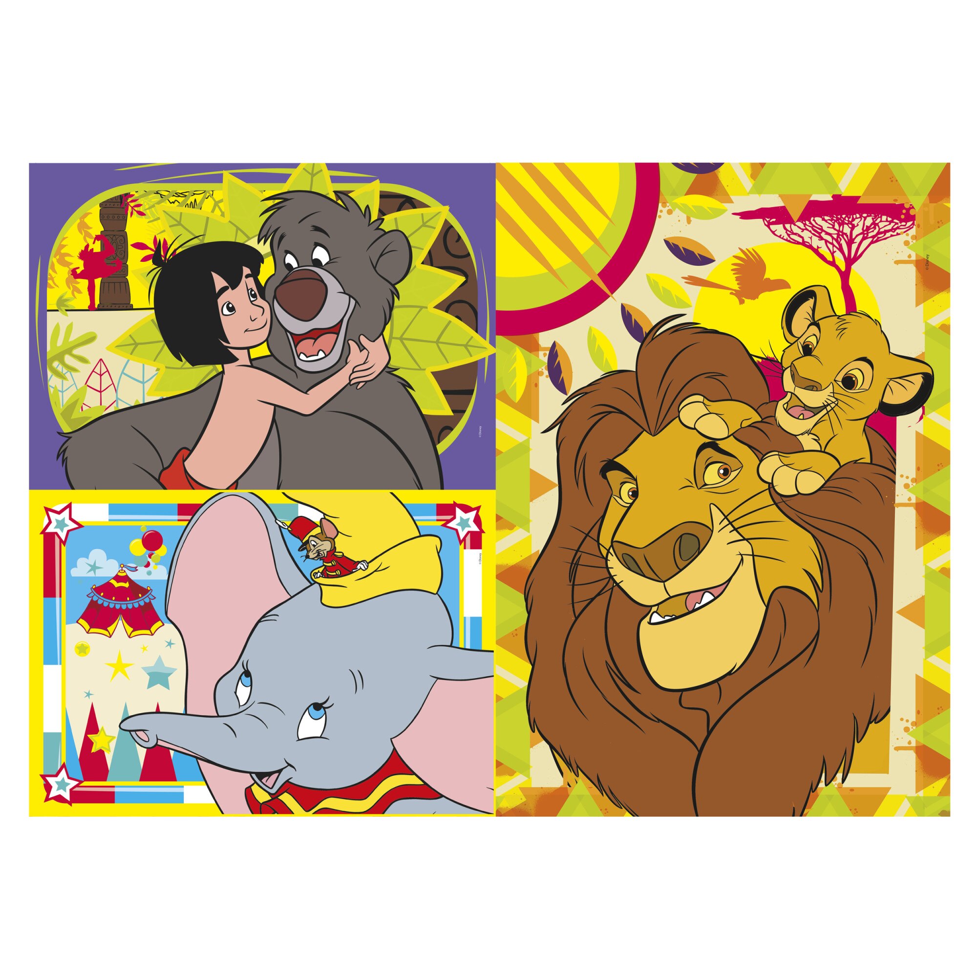 Puzzle Clementoni - Disney classic, 3x48 piese - eMAG.ro