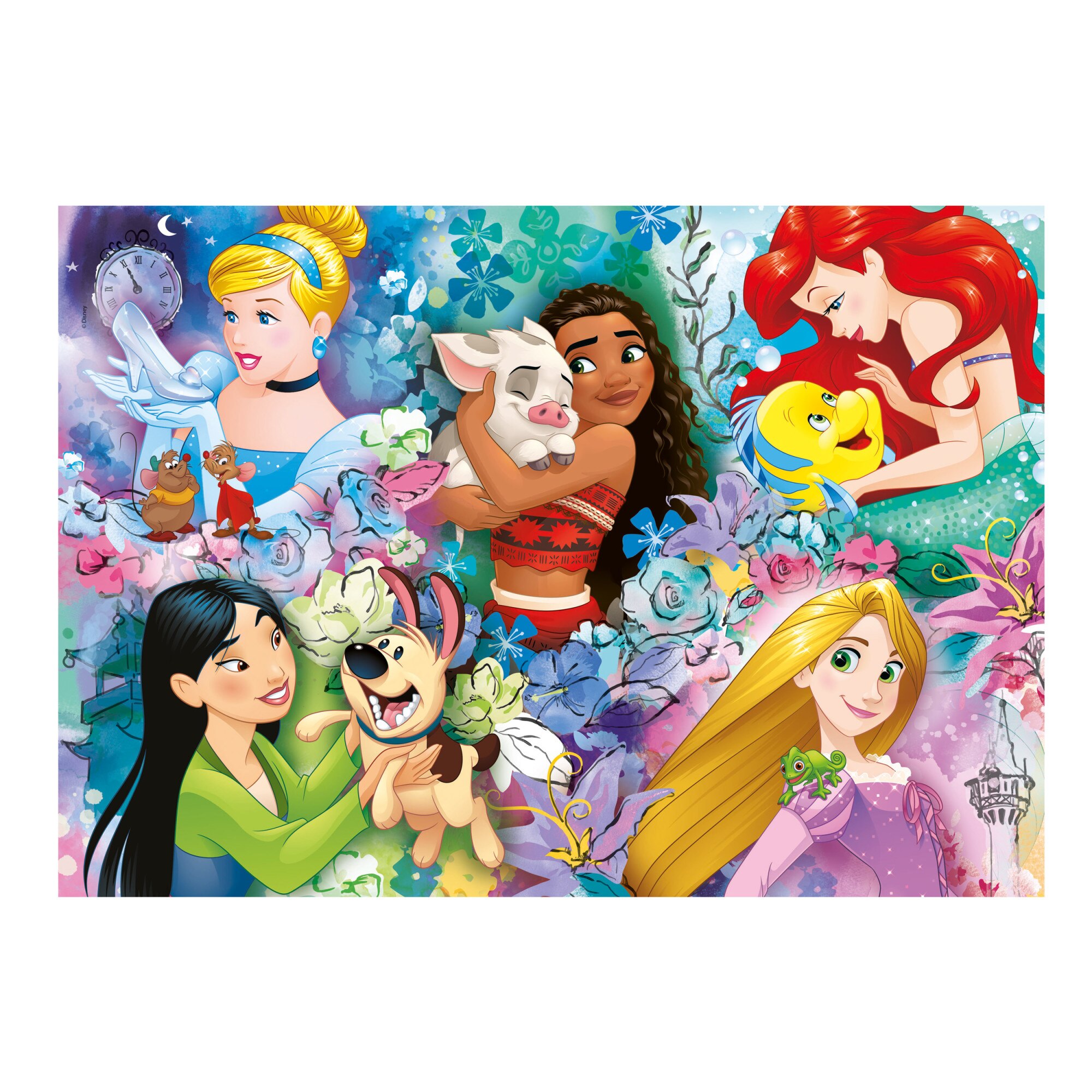 Puzzle Clementoni - Disney princess, 60 piese - eMAG.ro