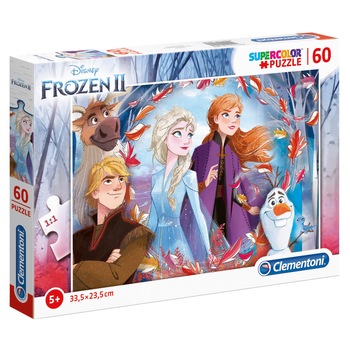 Puzzle Clementoni - Disney Frozen II, 60 piese