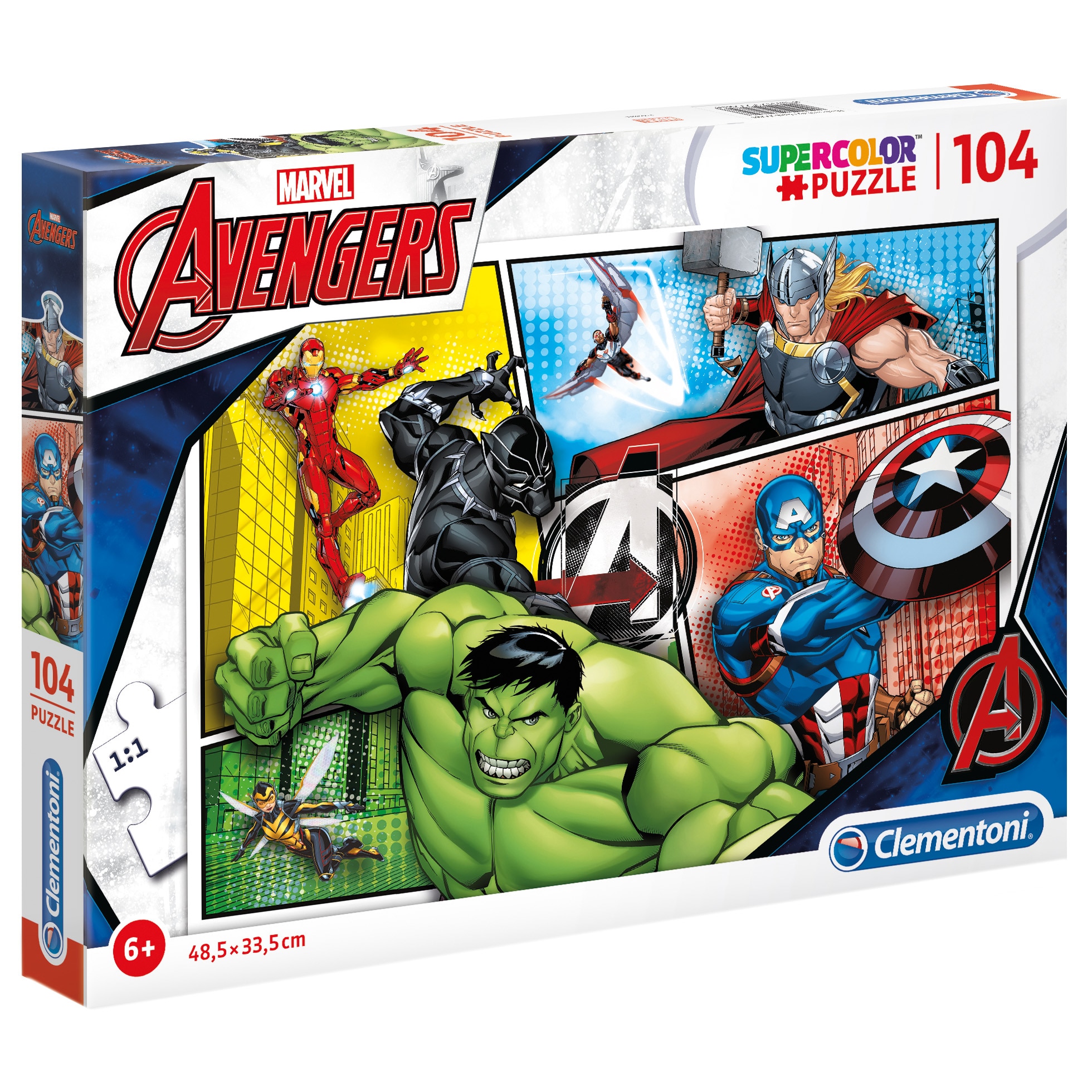 Puzzle Clementoni - The Avengers, 104 piese