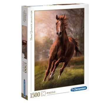 Puzzle Clementoni - Calul, 1500 piese Puzzle Clementoni - Calul, 1500 piese