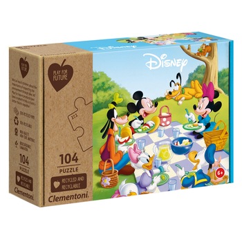 Puzzle Clementoni - Disney Mickey Mouse, 104 piese