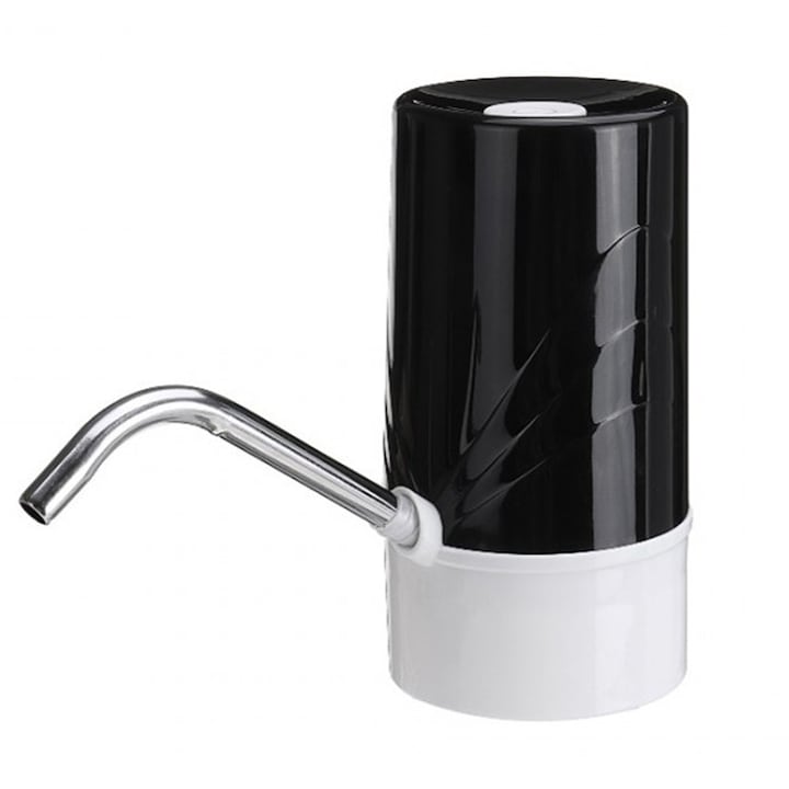 Електрическа помпа за вода sapir sp 2013 c, презареждаема с usb, бутилки до 11 литра, черен