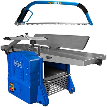 Set Rindea Scheppach HMS 1080, motor 1500 W, latime trecere 254 mm, fierastrau Total AgroPro Set Rindea Scheppach HMS 1080, motor 1500 W, latime trecere 254 mm, fierastrau Total AgroPro