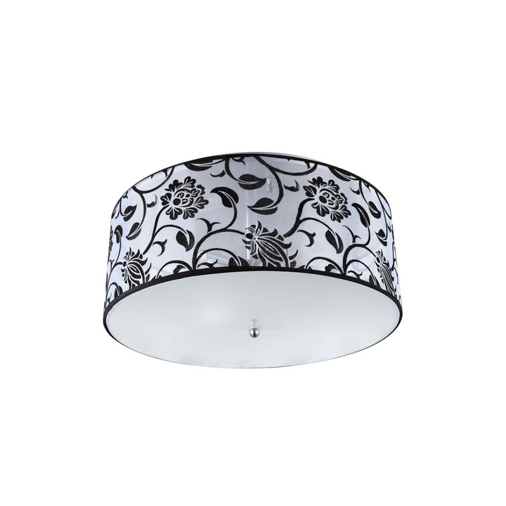 Plafoniera Interior Erste Evie 5x40W Max E27 EL0038524 Culoare Alb si Negru