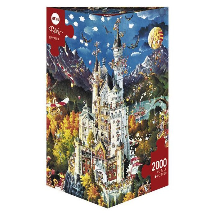 Puzzle Heye - Bavaria, 2000 piese