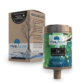 Cartus filtrant pentru apa potabila rivaALVA Life, 100% ecologic, bio, fara plastic, Filtrare eficienta Cartus filtrant pentru apa potabila rivaALVA Life, 100% ecologic, bio, fara plastic, Filtrare eficienta