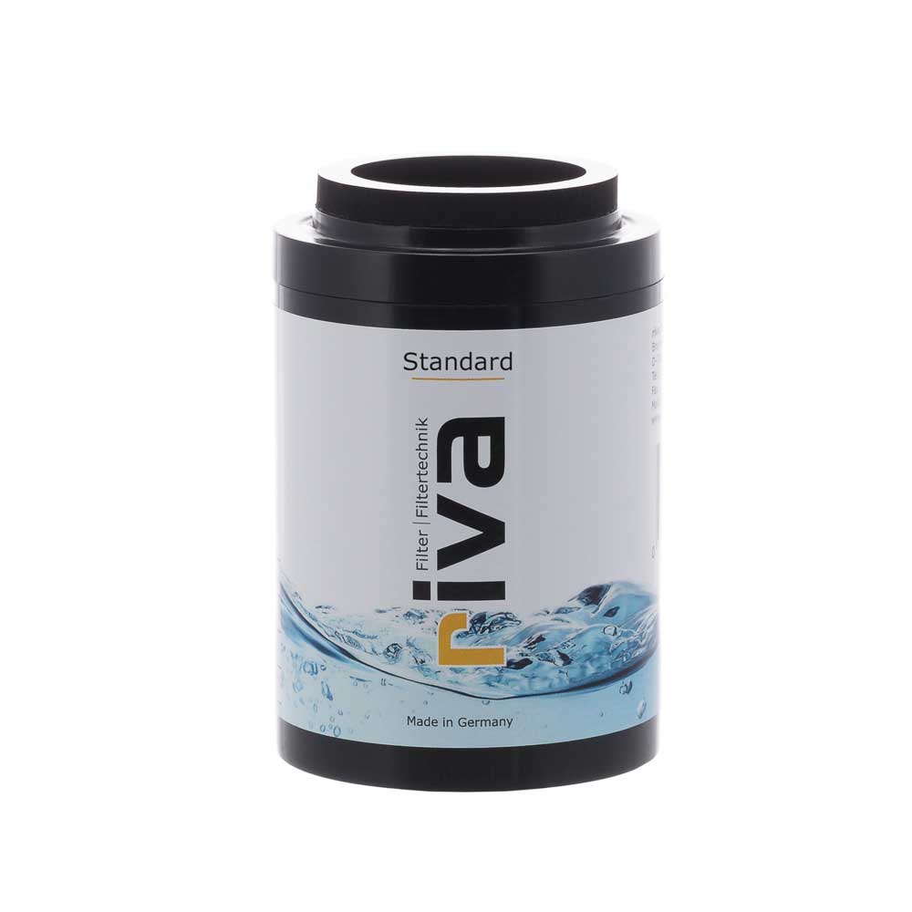 Cartus filtrant pentru apa riva Filter STANDARD, Carbune activ, 6 etape de filtrare, Filtrare 100% naturala, Compatibil cu carcasele Hzwo-Filter