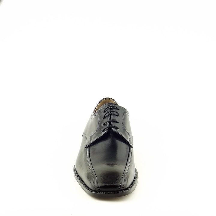 Елегантни мъжки обувки Gran Lujo 7398, черни, естествена кожа, Черен, 39