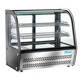 Vitrina rece cu 2 rafturi , 120 litri, argintiu, Moratti Vitrina rece cu 2 rafturi , 120 litri, argintiu, Moratti