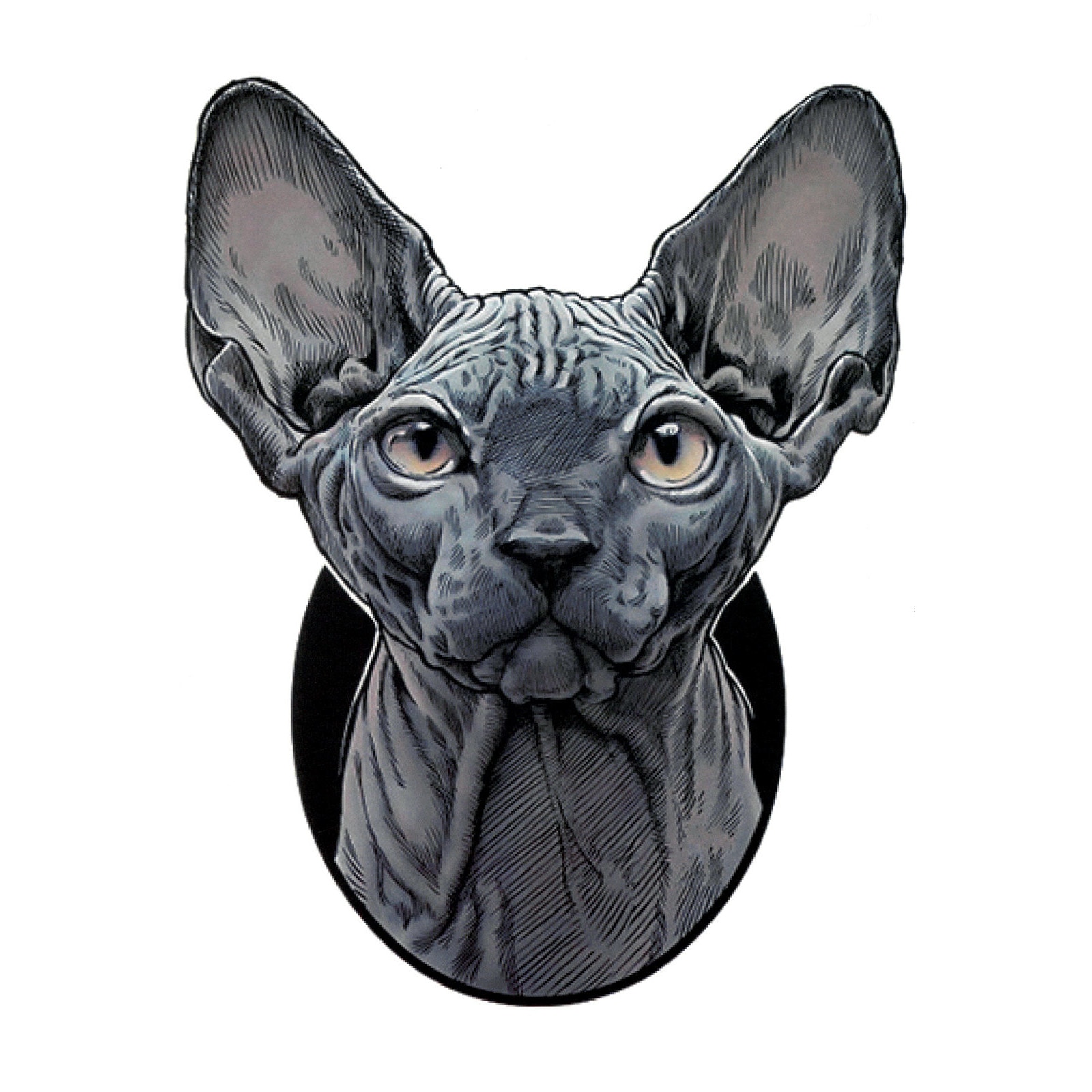 Tatuaj temporar, Flash Tattoos Romania, Sphinx, rezistent la apa, aplicare rapida, 15x21 cm