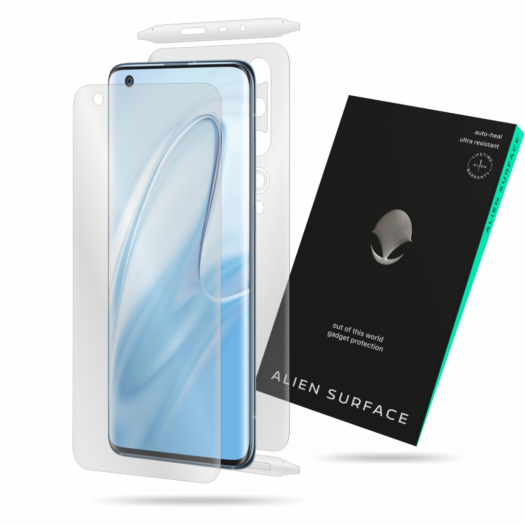 Folie Alien Surface, Xiaomi Mi 10 (5G), protectie ecran, spate, laterale