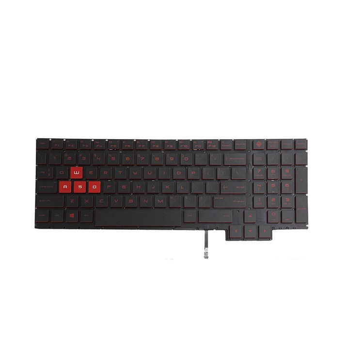 HP Omen 15-ce0 Laptop Billentyűzet Premium, háttérvilágítású US angol