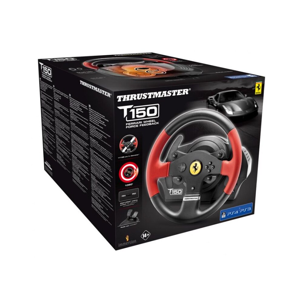 その他 THRUSTMASTER T150 FORCE FEEDBACK Thrustmaster T150 Force Feedback Volan cu Pedale pentru PS3 / PS4