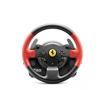 Volan THRUSTMASTER, T150 Ferrari Wheel Force Feedback, pentru PC / PS3 / PS4 Volan THRUSTMASTER, T150 Ferrari Wheel Force Feedback, pentru PC / PS3 / PS4