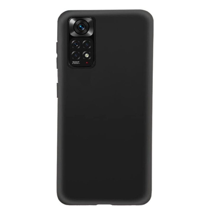 Силиконов Кейс за Xiaomi Redmi Note 11 Pro 5G, Удароустойчив, Черен