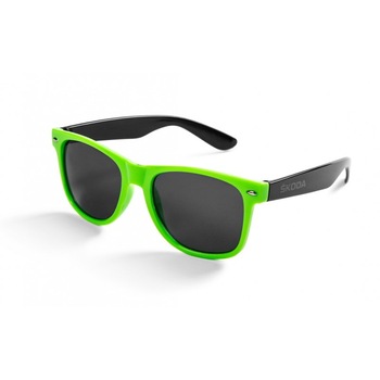 Ochelari de Soare design retro, Skoda, Verde/Negru Ochelari de Soare design retro, Skoda, Verde/Negru