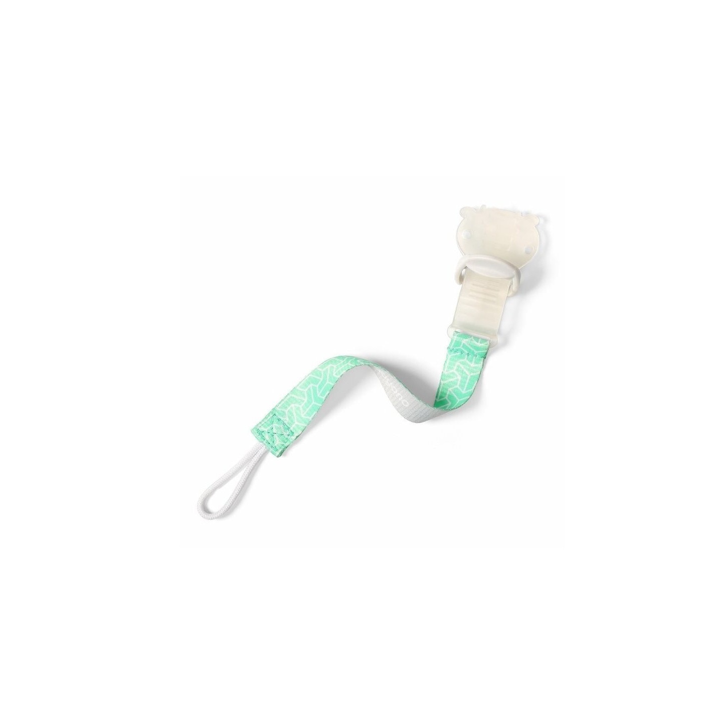 Lant pentru suzeta, Baby ono, cu clips, turcoaz