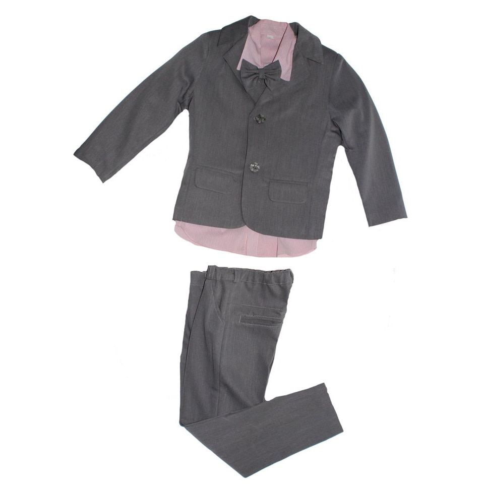 Costum stofa gri 80 cm