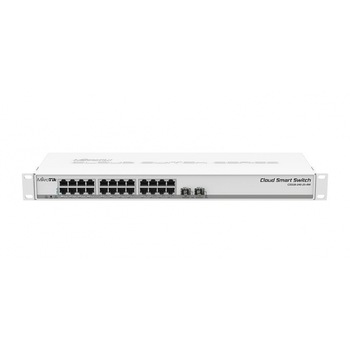 Switch MikroTik 326-24G-2S + RM 24 x Gigabit Ethernet porturi, 10/100 / 1000Mbps, 2x SFP + custi, montare dulap Switch MikroTik 326-24G-2S + RM 24 x Gigabit Ethernet porturi, 10/100 / 1000Mbps, 2x SFP + custi, montare dulap