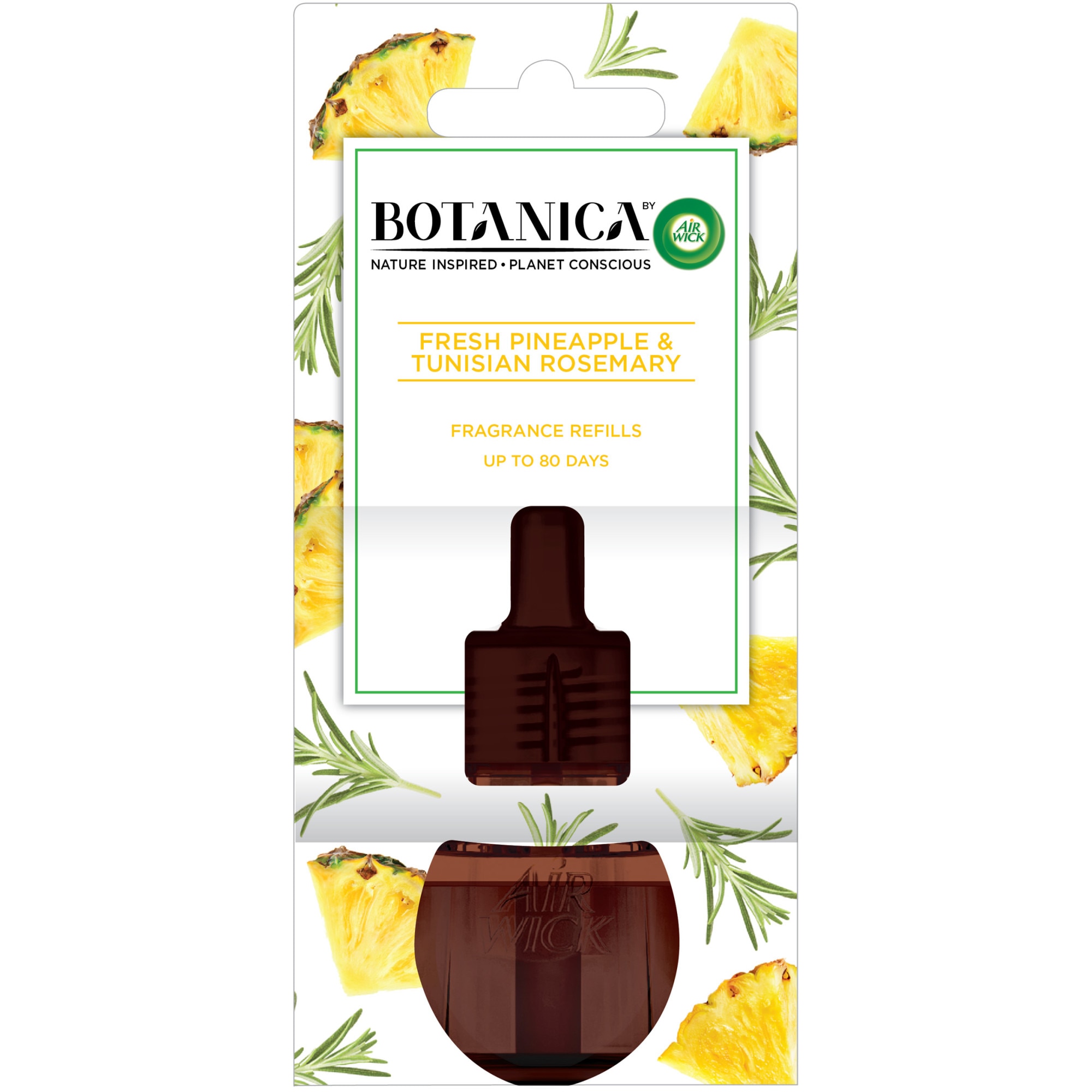 Rezerva Electrica Ananas Proaspat si Rozmarin Tunisian Botanica by Air Wick, 19ml
