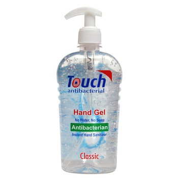 Gel dezinfectant pentru maini Touch, Clasic cu efect antibacterian, 500 ml Gel dezinfectant pentru maini Touch, Clasic cu efect antibacterian, 500 ml