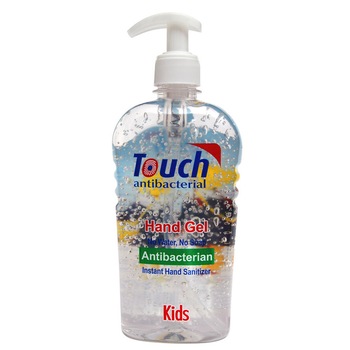 Gel dezinfectant pentru maini Touch, Kids cu efect antibacterian, 500 ml Gel dezinfectant pentru maini Touch, Kids cu efect antibacterian, 500 ml
