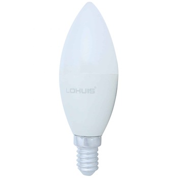 Bec LED LOHUIS, forma lumanare, E14, 8W, 25000 ore, lumina rece Bec LED LOHUIS, forma lumanare, E14, 8W, 25000 ore, lumina rece