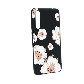 Husa Samsung Galaxy A70 / A70s, Flori tropicale, rezistenta la uzura, anti-alunecare, din silicon Premium, B499 Husa Samsung Galaxy A70 / A70s, Flori tropicale, rezistenta la uzura, anti-alunecare, din silicon Premium, B499