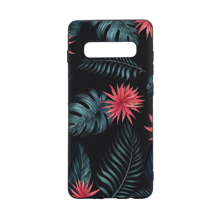 Силиконов калъф Unique за Samsung Galaxy S10 Plus, Spring Flowers, B497