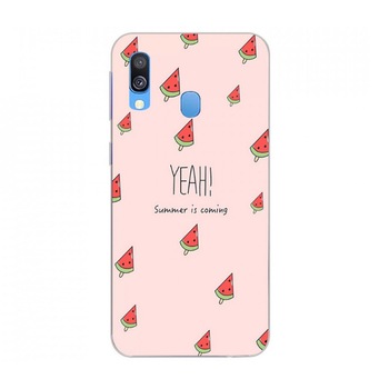 Husa TPU Roz, Pepene, Samsung A30/A20 Husa TPU Roz, Pepene, Samsung A30/A20