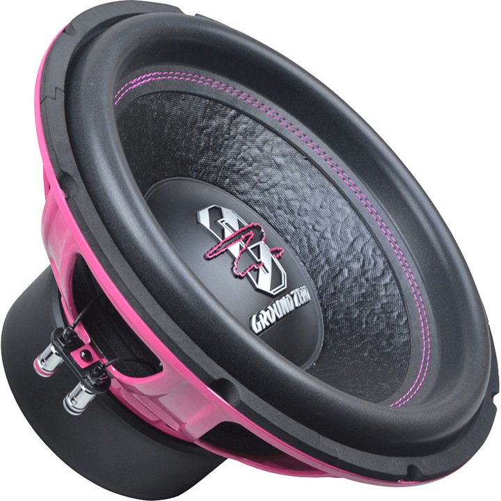 Subwoofer auto Ground Zero gama Iridium GZIW 12SPL Pink