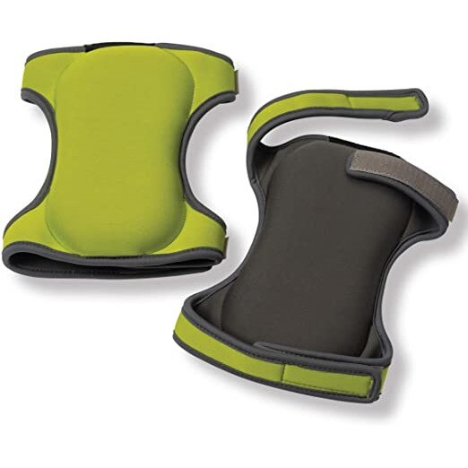 Set protectii genunchi pentru gradinarit verde cu trei straturi de spuma EVA, Spear & Jackson The KEW Garden