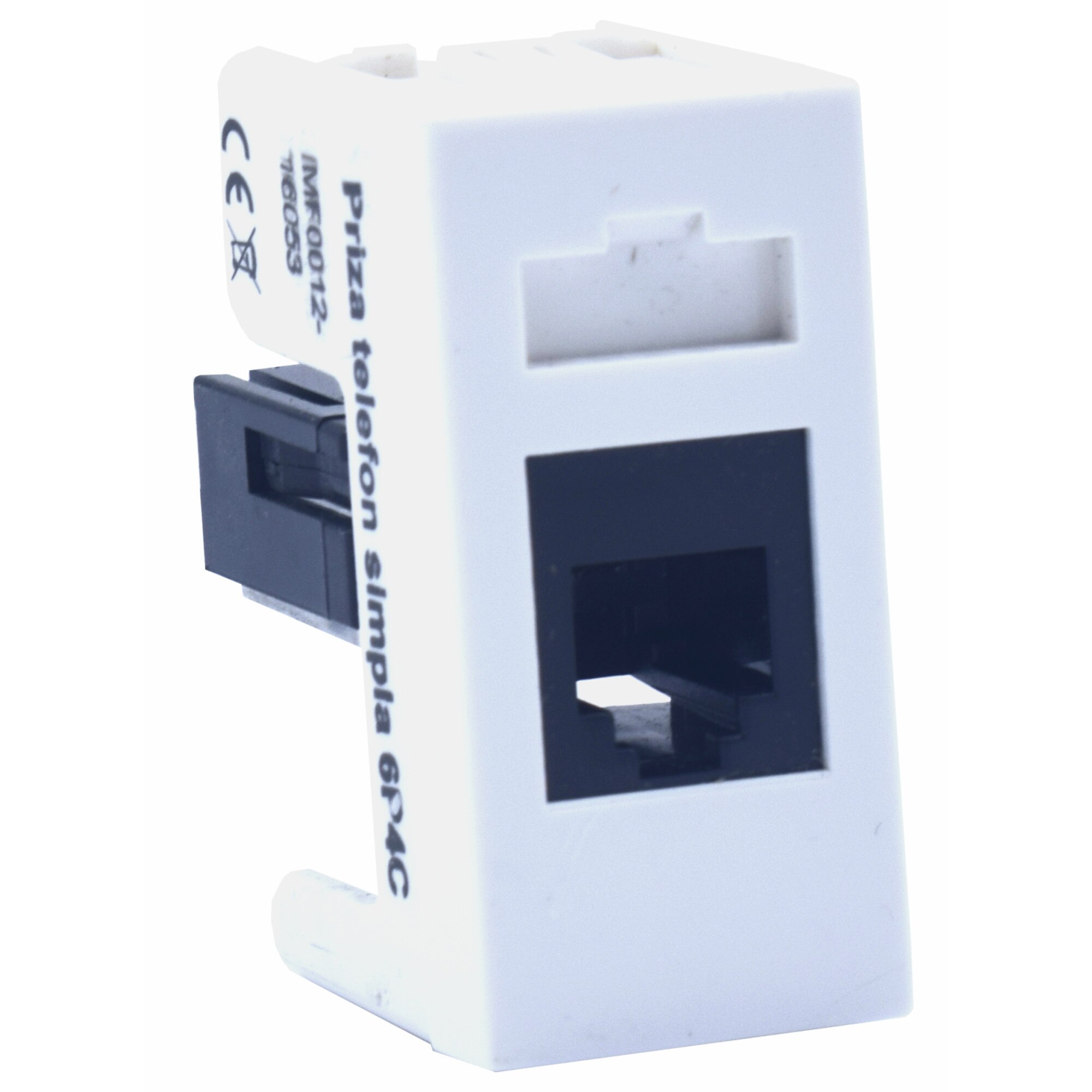 Priza modulara telefon alb Stil Premium Comtec