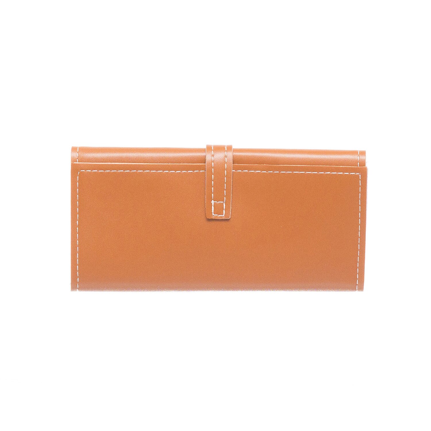 Portofel de dama Aimee maro din piele ecologica, 18 x 9 x 1.5 cm