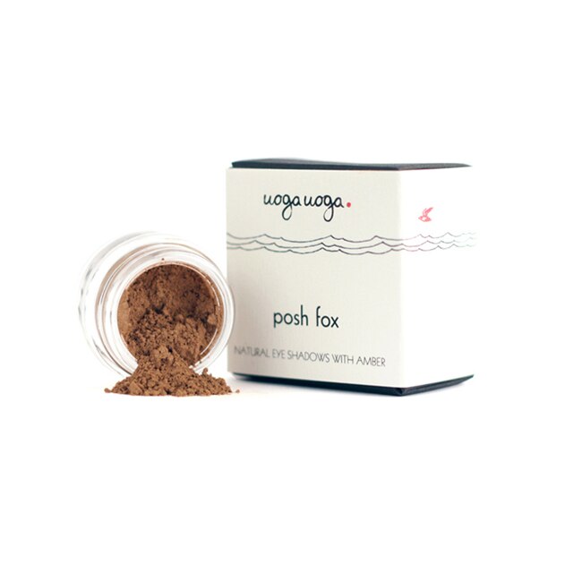 Fard de ochi natural, vegan cu chilimbar Posh Fox, Uoga Uoga, 1 g