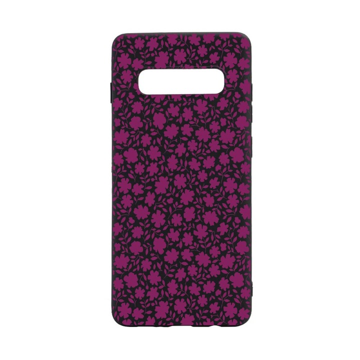 Силиконов калъф Unique за Samsung Galaxy S10 Plus, Happy Flowers, B627