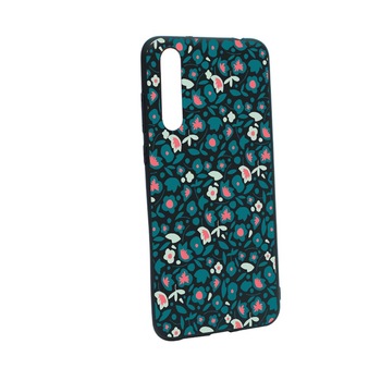Husa Silicon Green Flowers Pattern, compatibila cu Sony Xperia 10 III, rezistenta la uzura, anti-alunecare, B632 Husa Silicon Green Flowers Pattern, compatibila cu Sony Xperia 10 III, rezistenta la uzura, anti-alunecare, B632