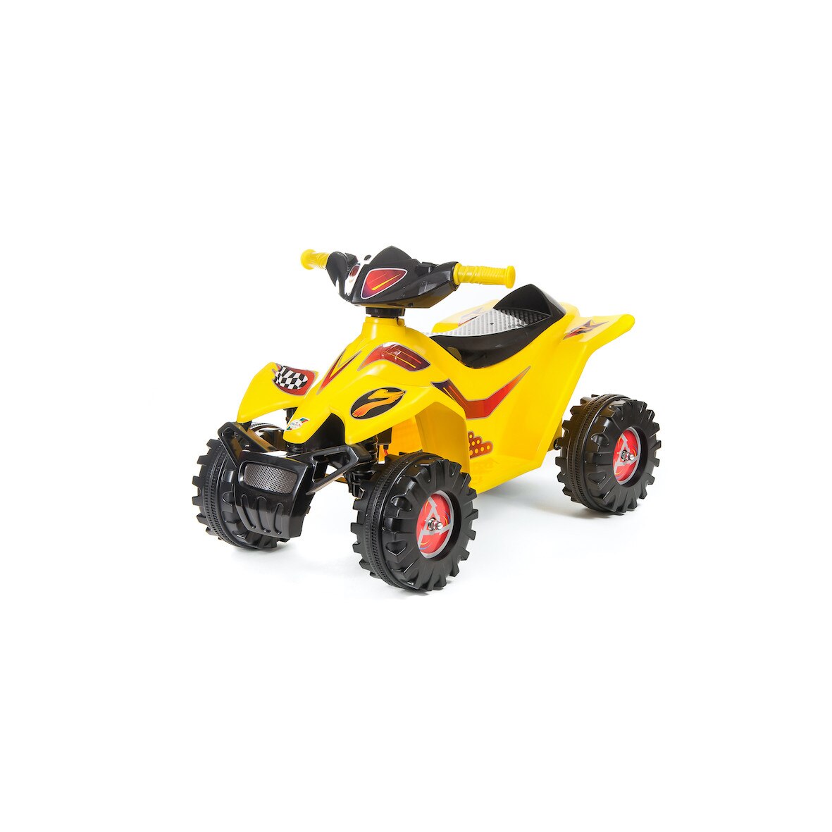 Quad electric Ride On Malipen, galben