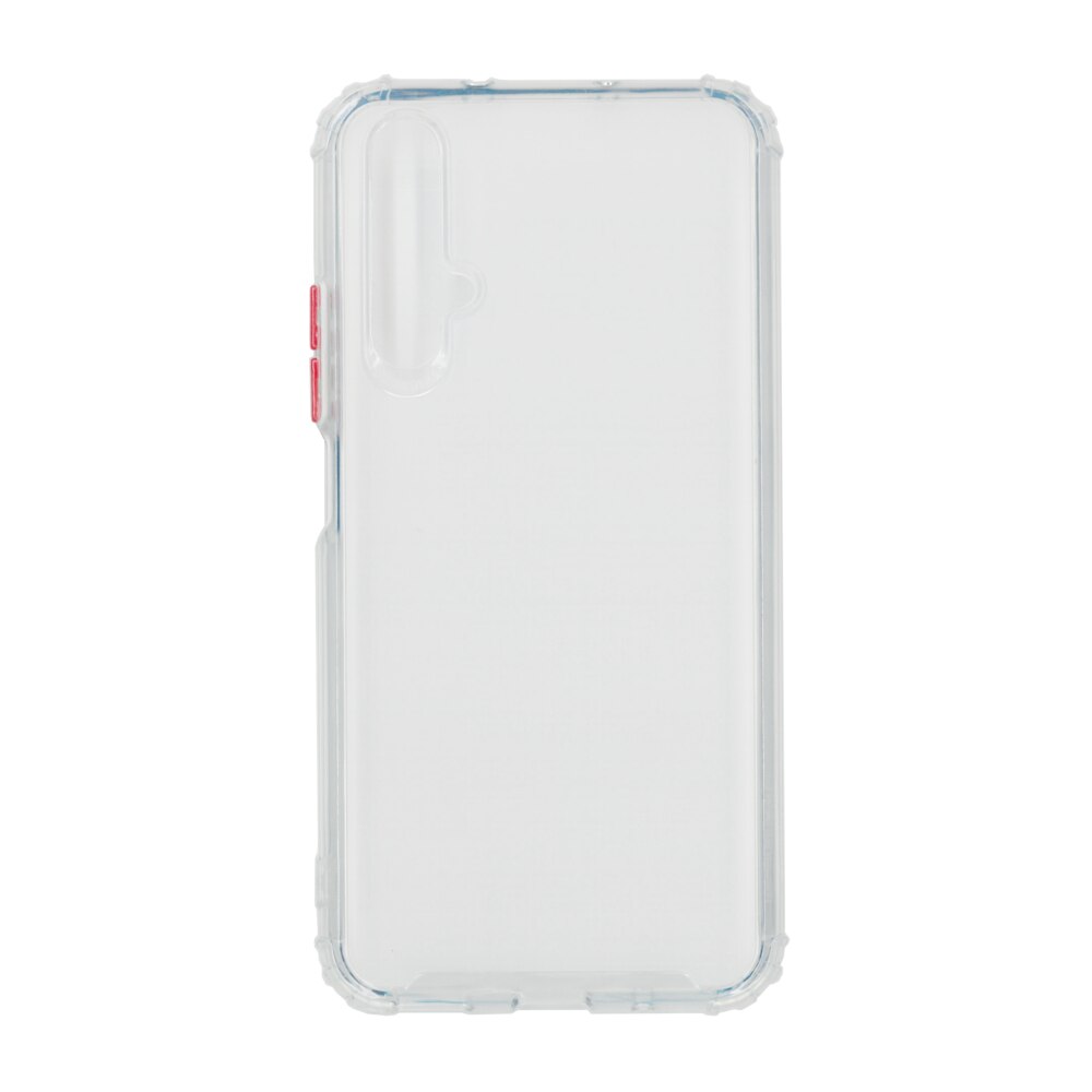 Husa din silicon matte crack, pentru Huawei Nova 5T, alb