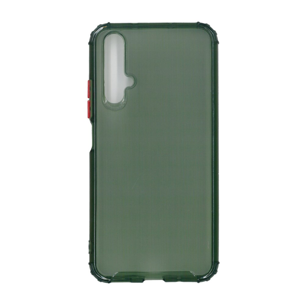 Husa din silicon matte crack, pentru Huawei Nova 5T, verde