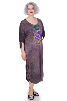 Rochie jerse mov, Liza Panait, R2311 Rochie jerse mov, Liza Panait, R2311