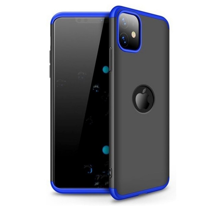 Husa Shield 360 GKK pentru iPhone 11 Pro Max Black/Blue