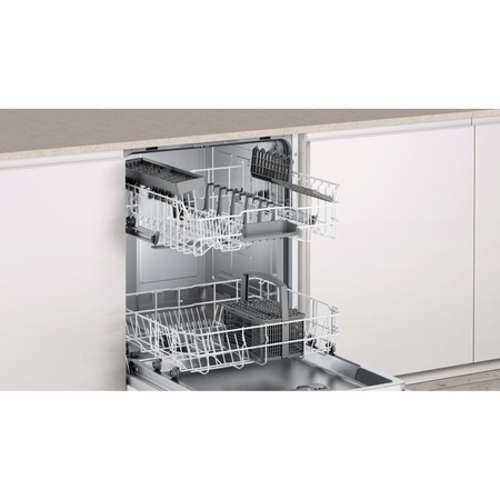 Masina de spalat vase incorporabila Bosch SMV24AX00K, 60 cm, Aqua Stop, 12 seturi, clasa A+