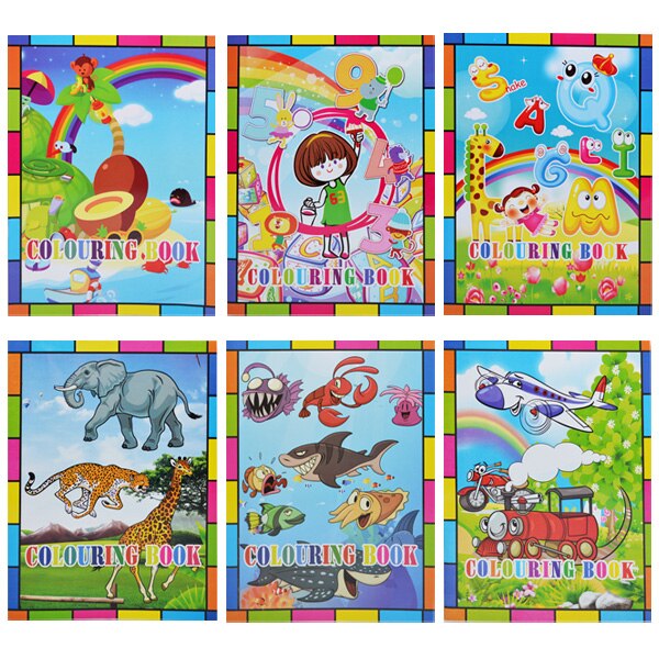 Caiet de colorat Vision A4, 10 file